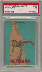 Cy Young Baseball Cards 1967 Venezuela Topps Prices