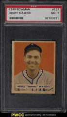 Henry Majeski [Script Name on Back] Baseball Cards 1949 Bowman Prices