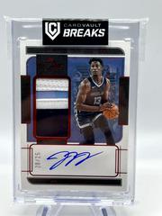 Jaren Jackson Jr. [Red] Basketball Cards 2021 Panini One and One Jersey Autographs Prices