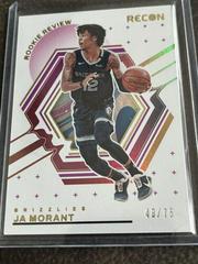 Ja Morant [Purple] #5 Basketball Cards 2023 Panini Recon Rookie Review Prices