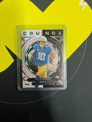 Justin Herbert [Red Electric Etch] Football Cards 2023 Panini Obsidian Equinox Prices