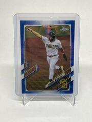 Fernando Tatis Jr. [Blue Refractor] #1 Baseball Cards 2021 Topps Chrome Prices