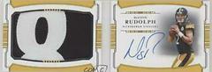 Mason Rudolph Football Cards 2018 National Treasures Rookie Jumbo Prime Signatures Booklet Prices