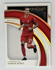 Darwin Nunez [Gold] #120 Soccer Cards 2022 Panini Immaculate Collection Prices