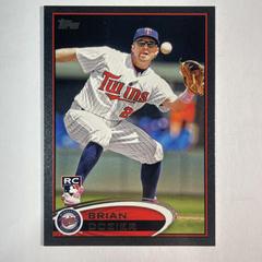 Brian Dozier [Black] Baseball Cards 2012 Topps Update Prices
