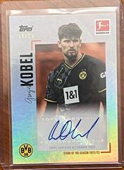 Gregor Kobel [Autograph Orange] Soccer Cards 2022 Topps Bundesliga Stars of the Season Prices