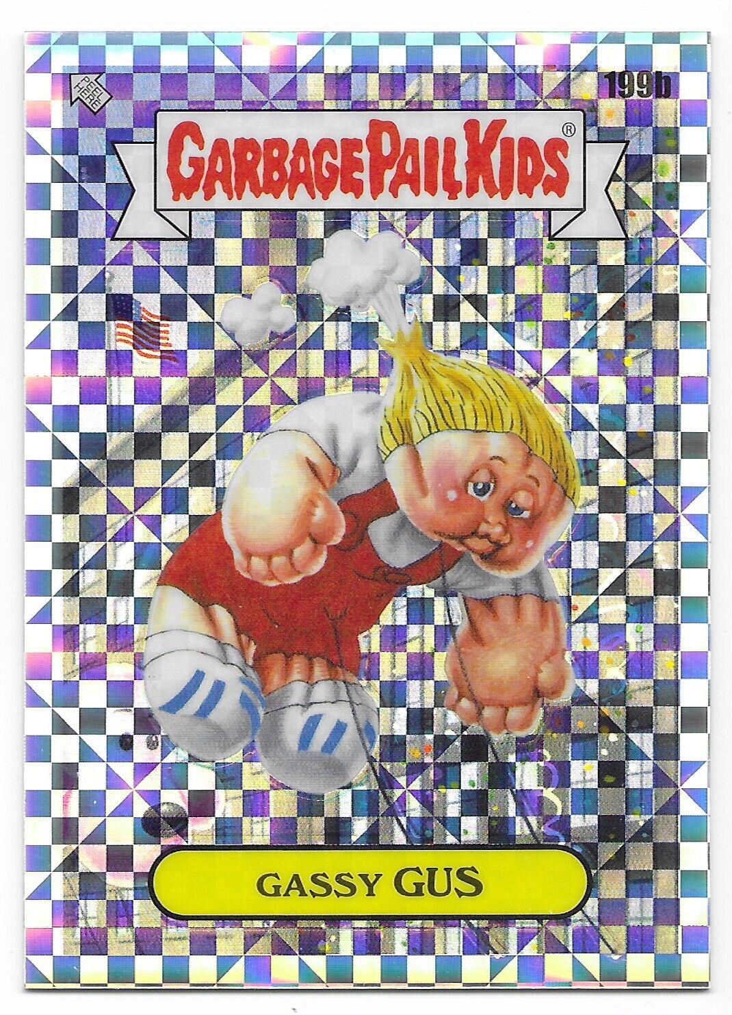 Gassy GUS [Xfractor] #199b 2022 Garbage Pail Kids Chrome