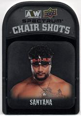Santana #CS-6 Wrestling Cards 2021 Upper Deck AEW Spectrum Chair Shots Metal Prices