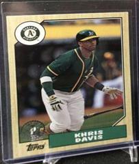 Khris Davis Baseball Cards 2017 Topps Update 1987 Prices