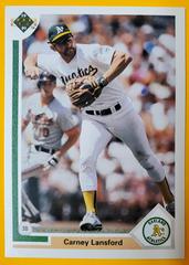 Carney Lansford Baseball Cards 1991 Upper Deck Prices