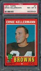 Ernie Kellerman Football Cards 1971 Topps Prices