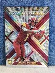 Jahan Dotson [White] Football Cards 2022 Panini XR Impending Greatness Prices