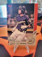 Orlando Arcia [Red] Baseball Cards 2017 Topps Salute Prices