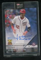 Juan Soto [Autograph Blue] #717C Baseball Cards 2018 Topps Now Prices
