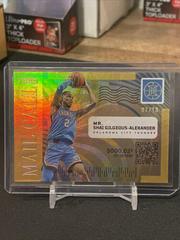Shai Gilgeous Alexander [Gold] #4 Basketball Cards 2021 Panini Illusions Mail Call Prices