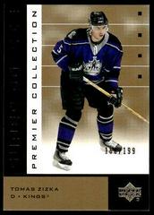 Tomas Zizka [Gold] #92 Hockey Cards 2002 Upper Deck Premier Collection Prices