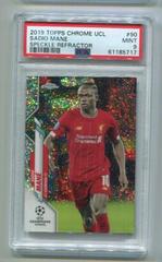 Sadio Mane [Speckle Refractor] #90 Soccer Cards 2019 Topps Chrome UEFA Champions League Prices