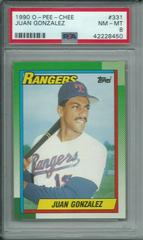 Juan Gonzalez #331 Baseball Cards 1990 O Pee Chee Prices