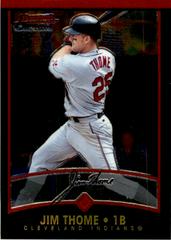 Jim Thome #17 Baseball Cards 2001 Bowman Chrome Prices