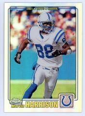 Marvin Harrison [Refractor] #146 Football Cards 2001 Topps Chrome Prices