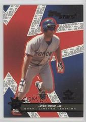 Jose Cruz Jr #107 Baseball Cards 2001 Topps Stars Prices