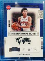 Killian Hayes Basketball Cards 2021 Panini Contenders International Ticket Prices