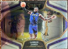 LeBron James #3 Basketball Cards 2022 Panini Select Snapshots Prices