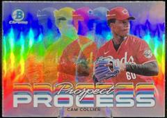 Cam Collier #PRP-17 Baseball Cards 2023 Bowman Chrome Prospect Process Prices