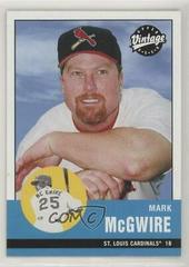 Mark McGwire #198 Baseball Cards 2001 Upper Deck Vintage Prices