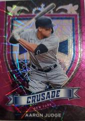 Aaron Judge [Purple Velocity] #13 Baseball Cards 2021 Panini Chronicles Crusade Prices