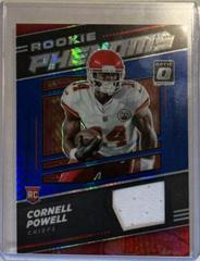Cornell Powell [Blue Hyper] #RP-40 Football Cards 2021 Panini Donruss Optic Rookie Phenoms Prices