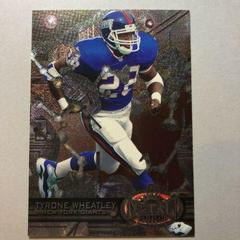 Tyrone Wheatley #13 Football Cards 1997 Metal Universe Prices