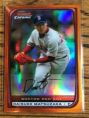 Daisuke Matsuzaka [Refractor] #5 Baseball Cards 2008 Bowman Chrome Prices