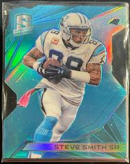 Steve Smith Sr. [Panthers Neon Blue Die Cut] #103 Football Cards 2015 Panini Spectra Prices