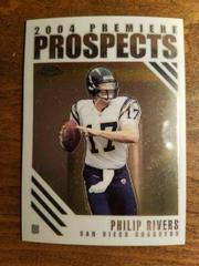 Philip Rivers Football Cards 2004 Topps Chrome Premiere Prospects Prices