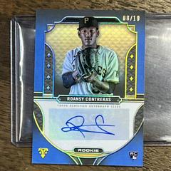 Roansy Contreras [Sapphire] #RA-RC Baseball Cards 2022 Topps Triple Threads Rookie Autographs Prices