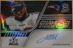 James White Football Cards 2022 Panini Spectra Champion Signatures Prices