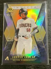 Jordan Lawlar [Gold Refractor] Baseball Cards 2021 Bowman Draft Invicta Prices