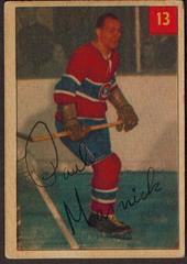 Paul Masnick [Lucky Premium Back] Hockey Cards 1954 Parkhurst Prices