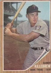 Harmon Killebrew Baseball Cards 1962 Topps Prices