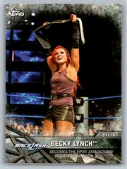 Becky Lynch Wrestling Cards 2017 Topps WWE Women's Division Matches & Moments Prices