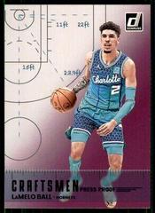 LaMelo Ball [Press Proof] #1 Basketball Cards 2022 Panini Donruss Craftsmen Prices