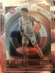 Killian Hayes #23 Basketball Cards 2020 Panini Select Numbers Prices