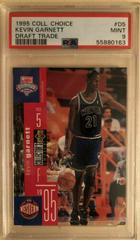 Kevin Garnett Basketball Cards 1995 Collector's Choice Draft Trade Prices