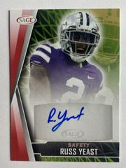 Russ Yeast #A-RY Football Cards 2022 Sage Hit Autographs Prices