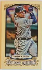 Miguel Cabrera [Mini Swinging] #1 Baseball Cards 2014 Topps Gypsy Queen Prices