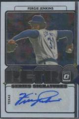 Fergie Jenkins Baseball Cards 2021 Panini Donruss Optic Retro Signature Series Prices