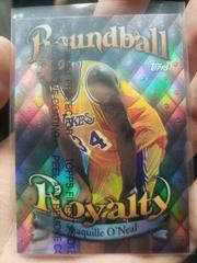 Shaquille O'Neal [Refractor, w/Coating] #R9 Basketball Cards 1998 Topps Roundball Royalty Prices