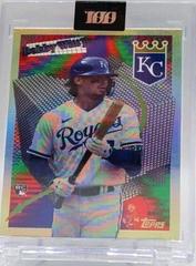 Bobby Witt Jr. [Deluxe Foil] Baseball Cards 2022 Topps Project 100 Prices