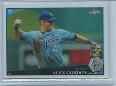 Alex Gordon [Refractor] #40 Baseball Cards 2009 Topps Chrome Prices